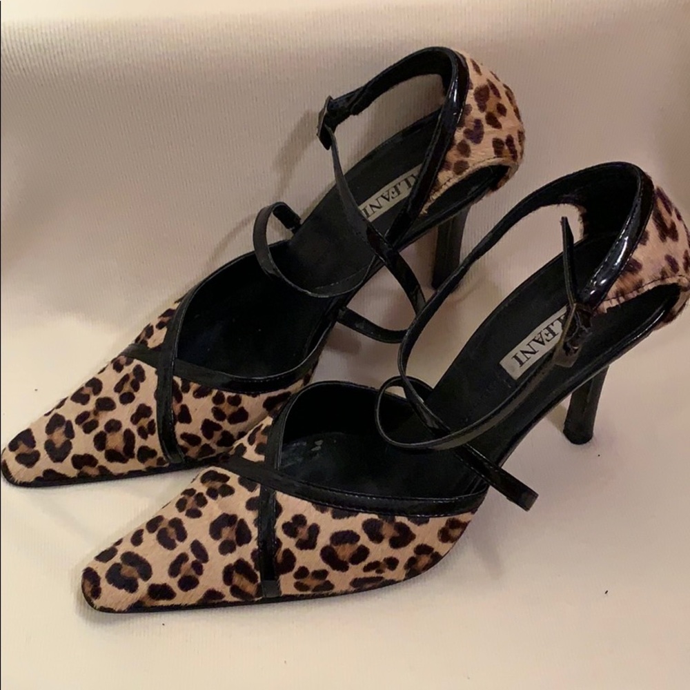 Alfani Leopard Pony Hair Stilettos 6.5
